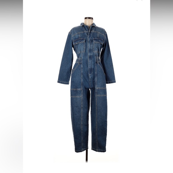 Universal Thread Pants - Universal Thread Women’s Long Sleeve Denim Jumpsuit